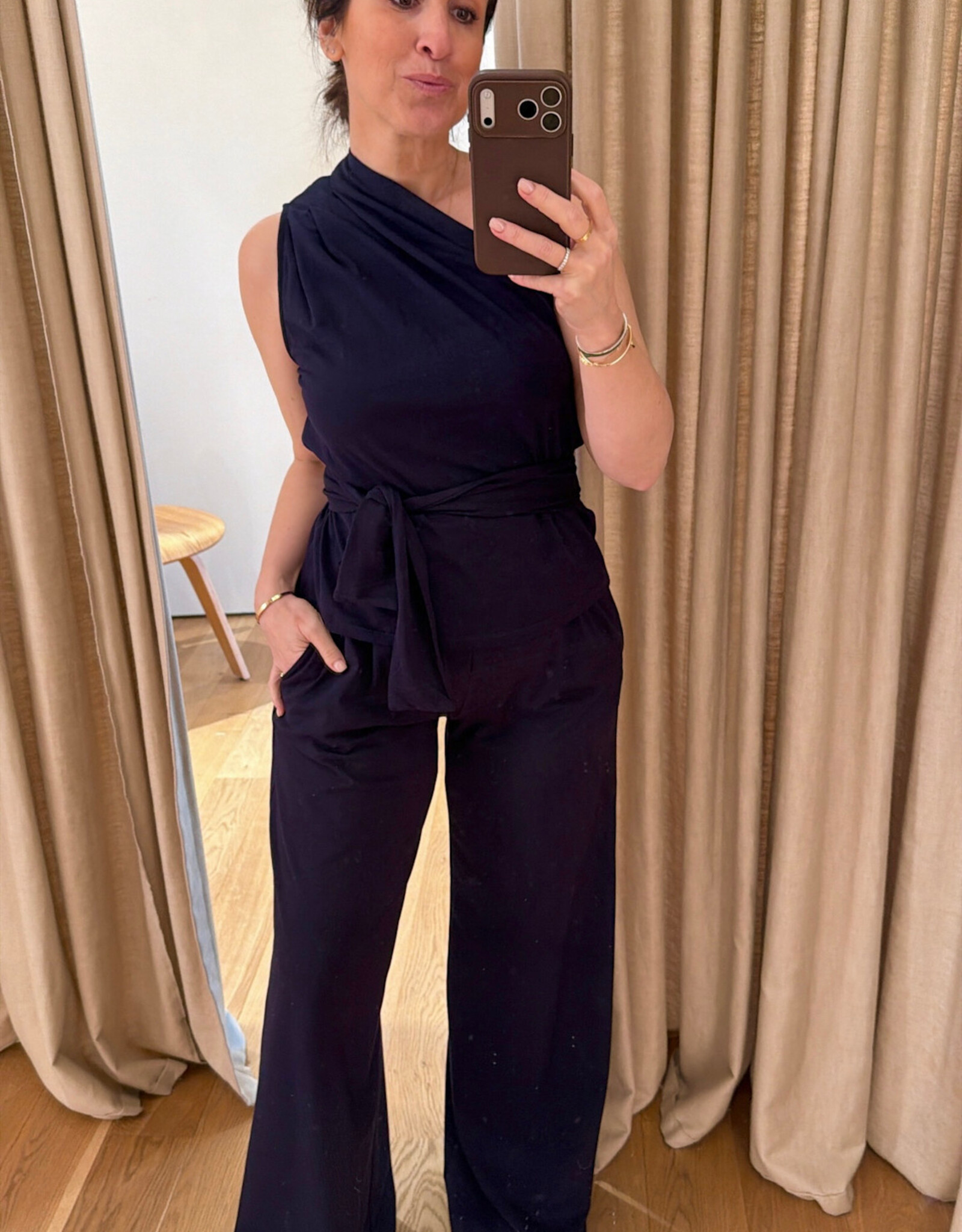 Re/Born Kate Pants Dark Blue
