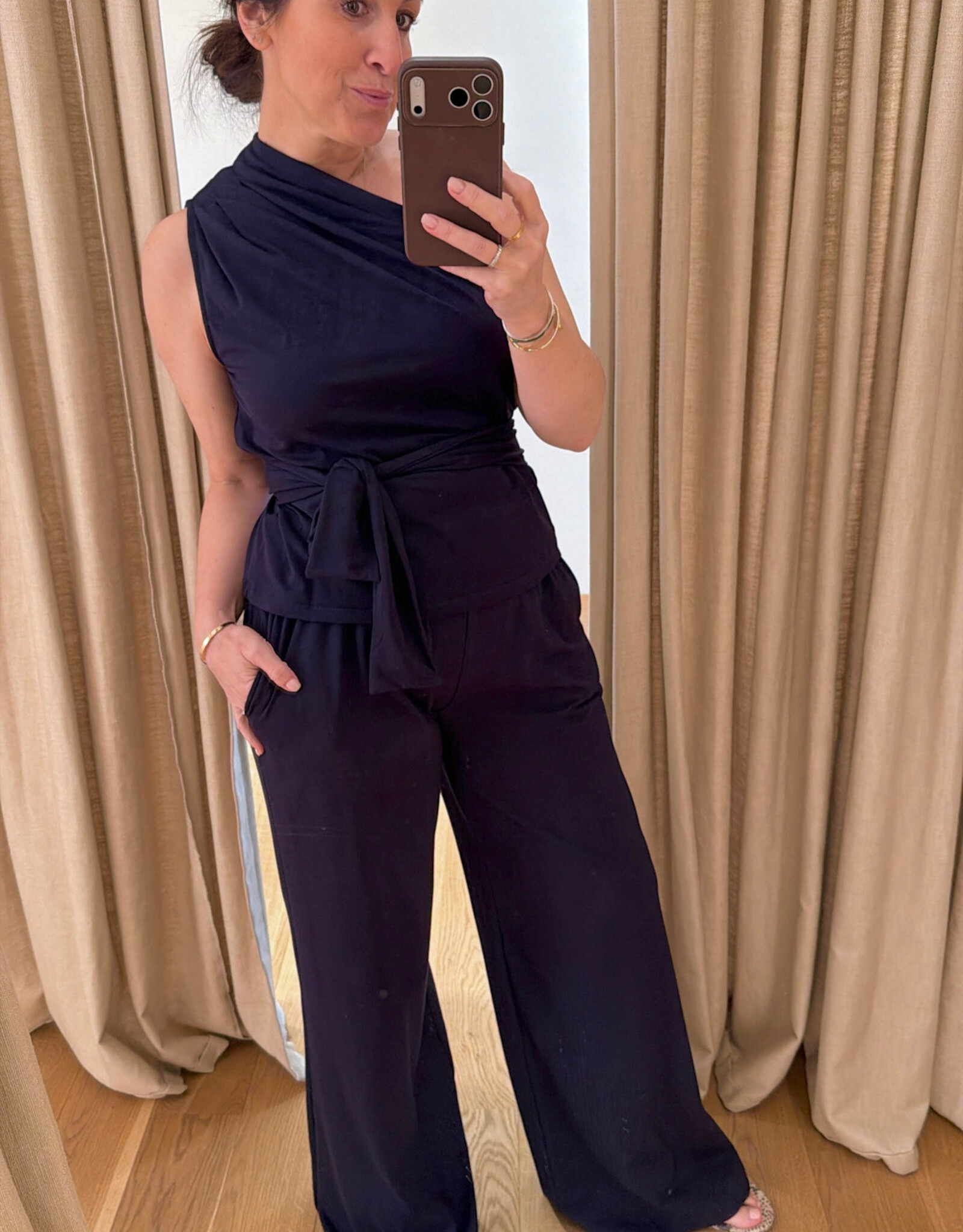 Re/Born Kate Pants Dark Blue