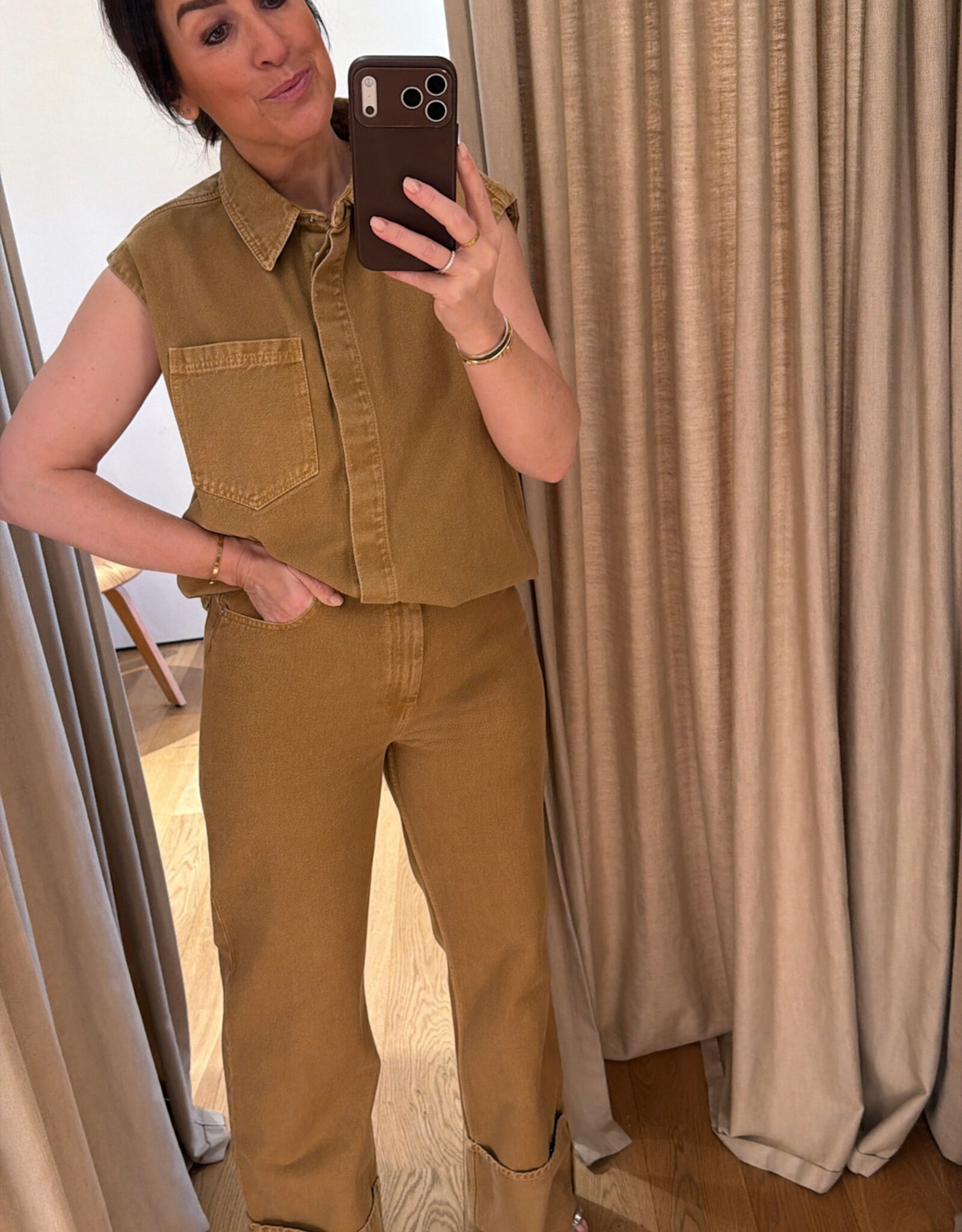 Collectors Club Pantos Pants Ochre