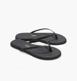 Tkees Slipper Solids Washed Black
