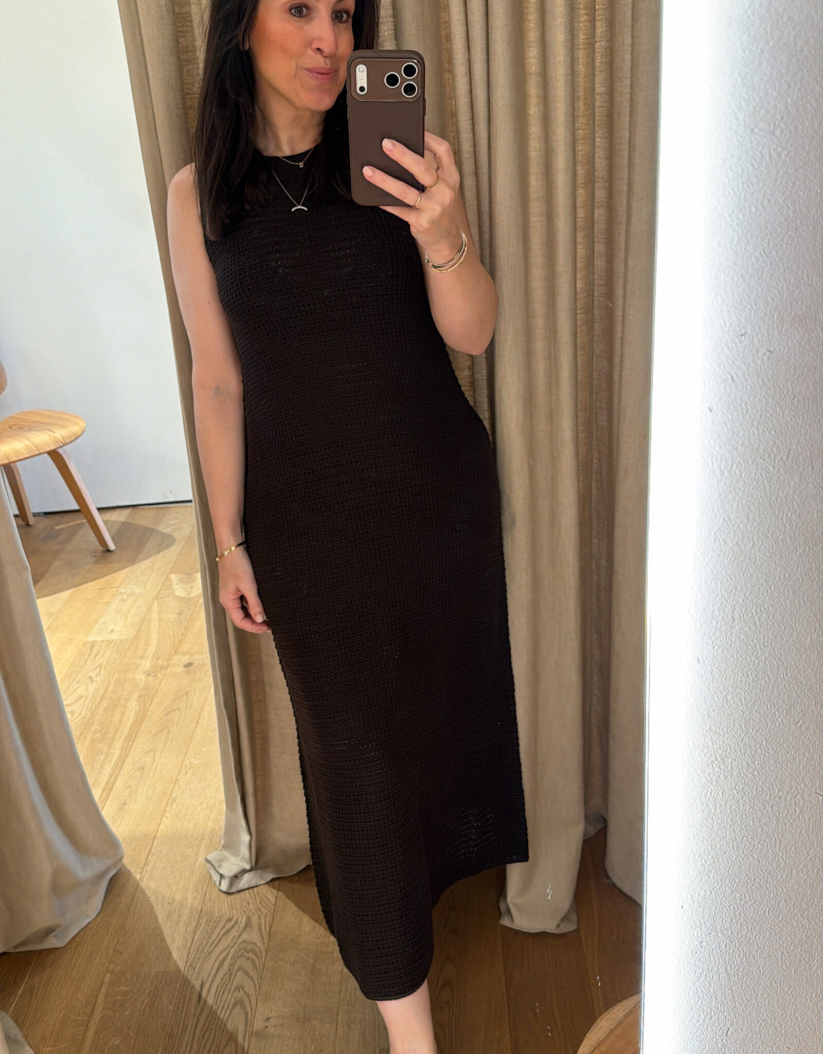 Drykorn Ikis Dress Dark Brown