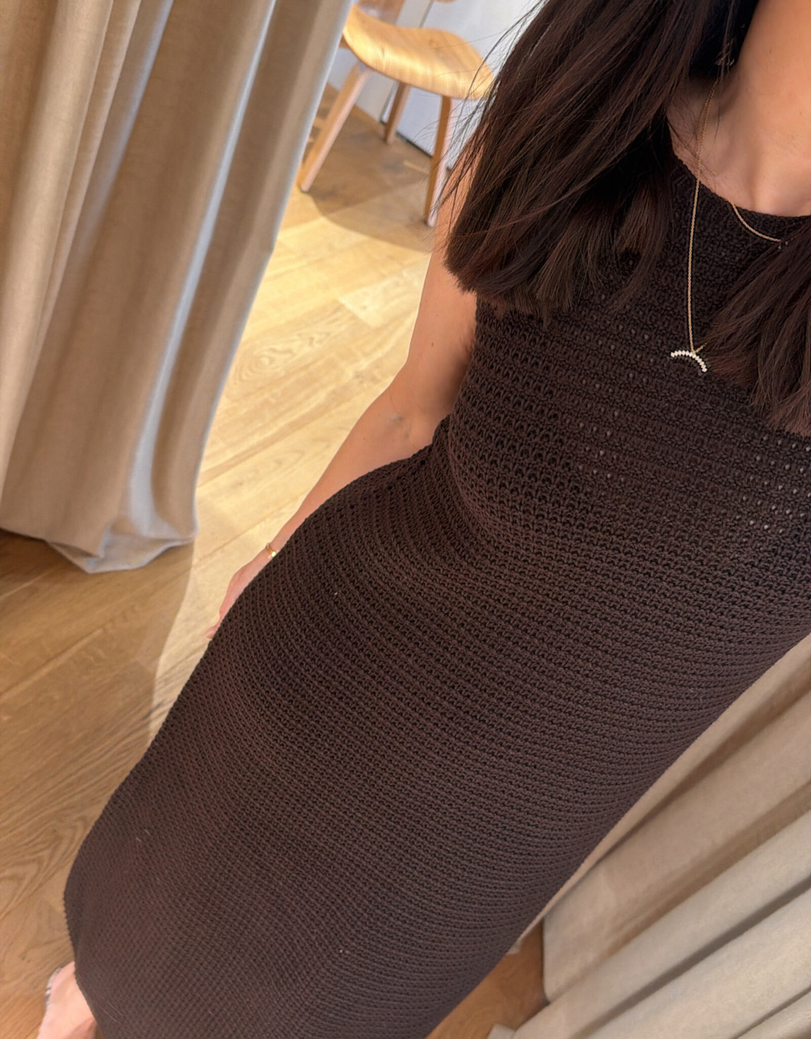 Drykorn Ikis Dress Dark Brown