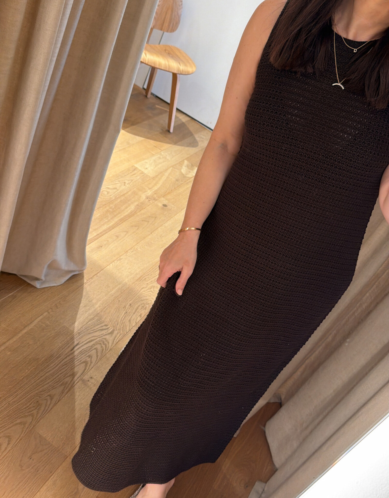 Drykorn Ikis Dress Dark Brown