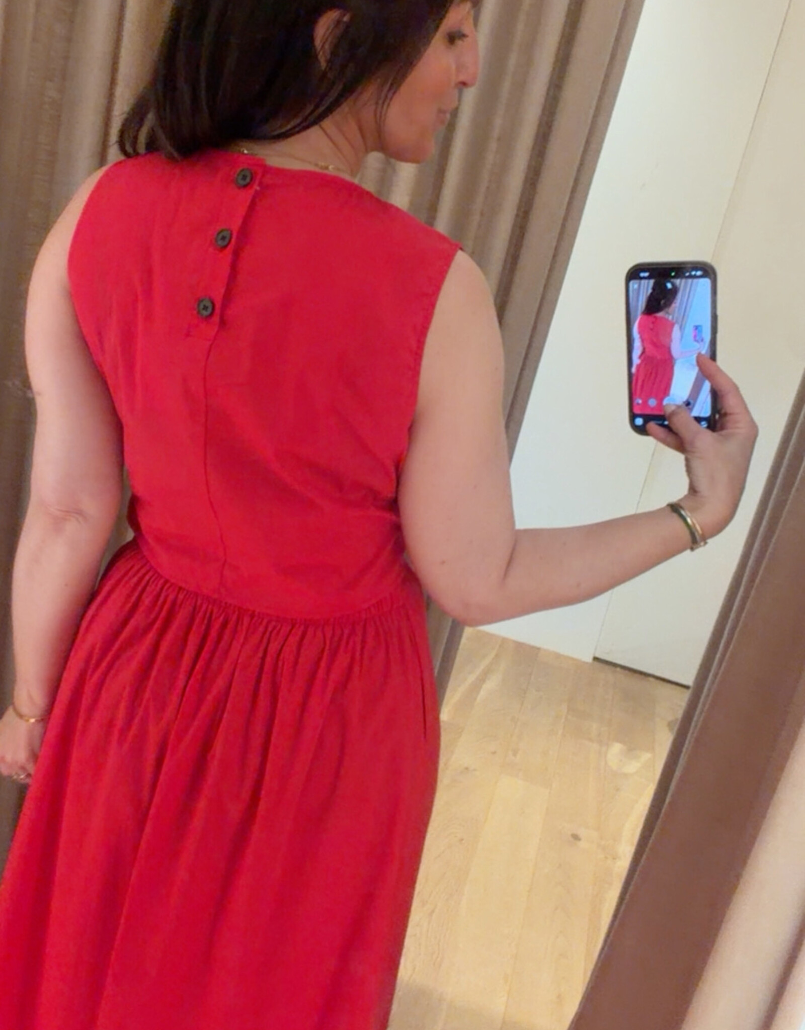La Rouge Vicky Dress Red