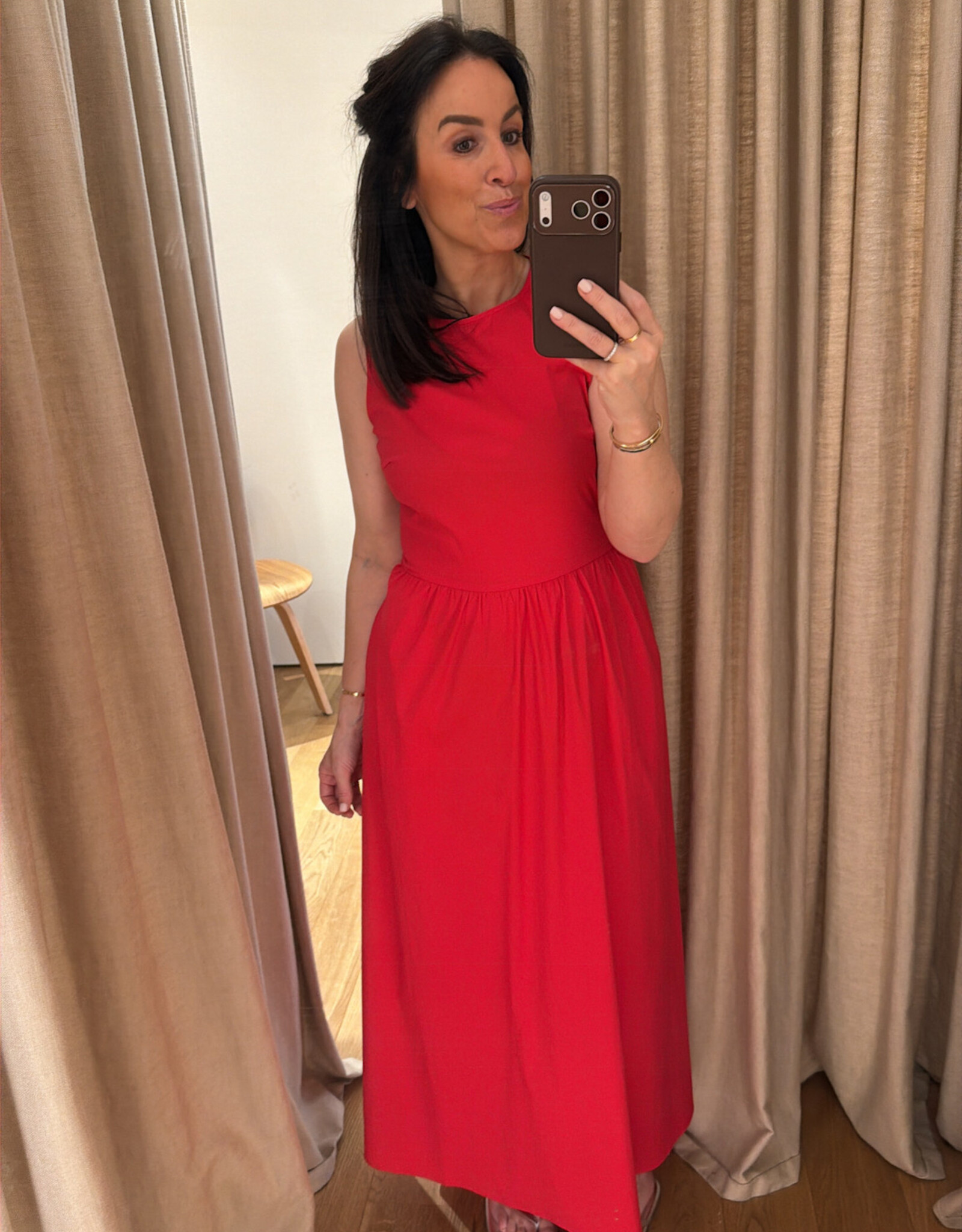 La Rouge Vicky Dress Red