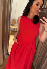 La Rouge Vicky Dress Red