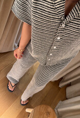Edited Finn Trousers Black Cream