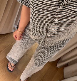 Edited Finn Trousers Black Cream