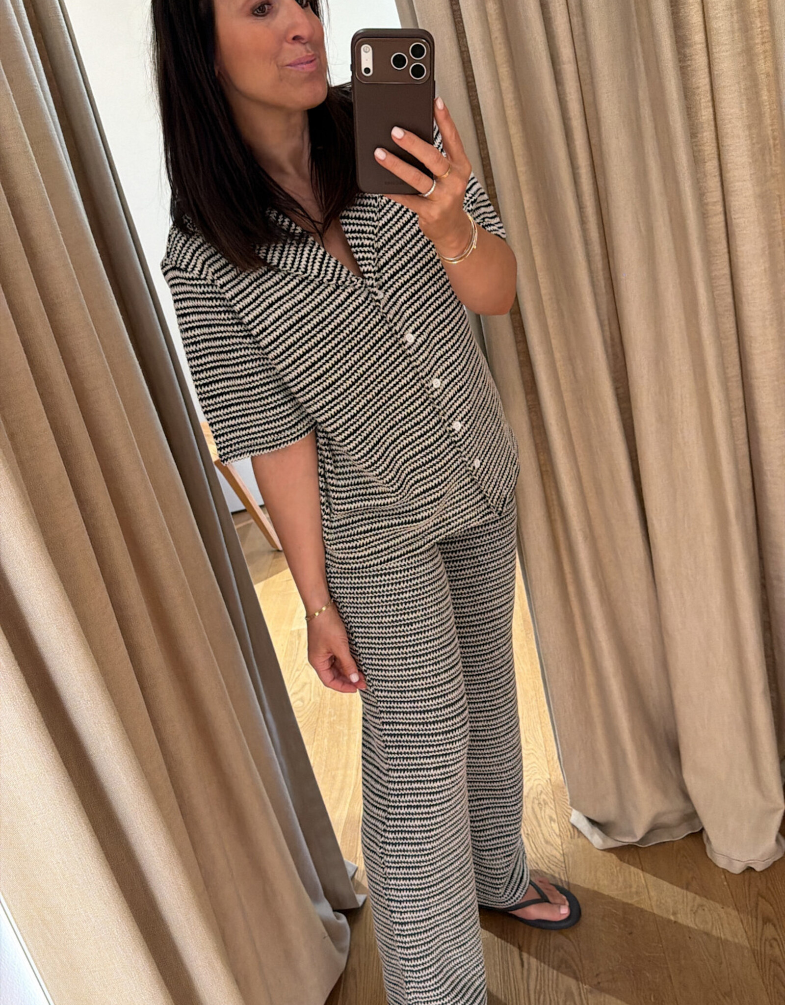 Edited Finn Trousers Black Cream