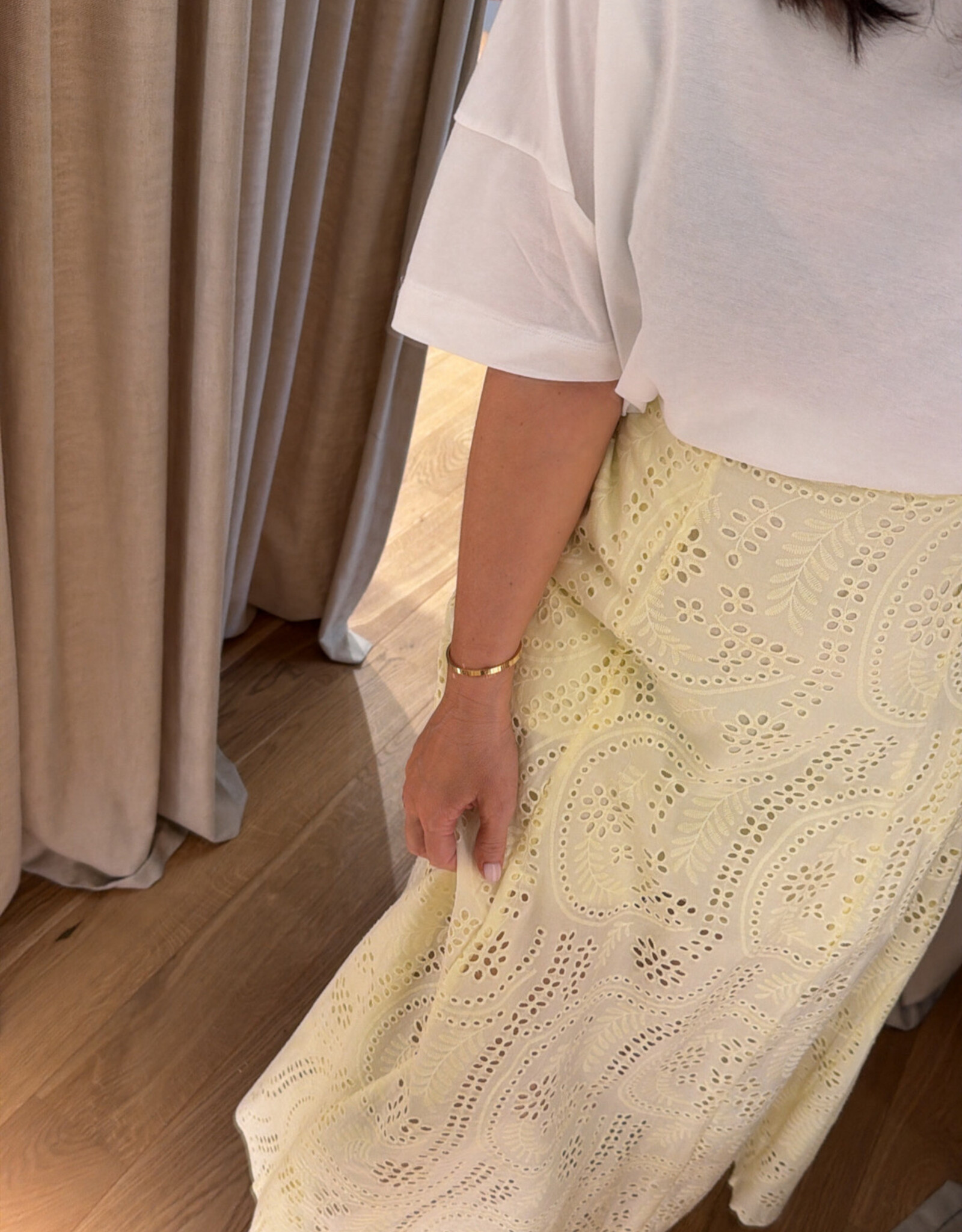 Cras Brizacras Skirt French Vanilla