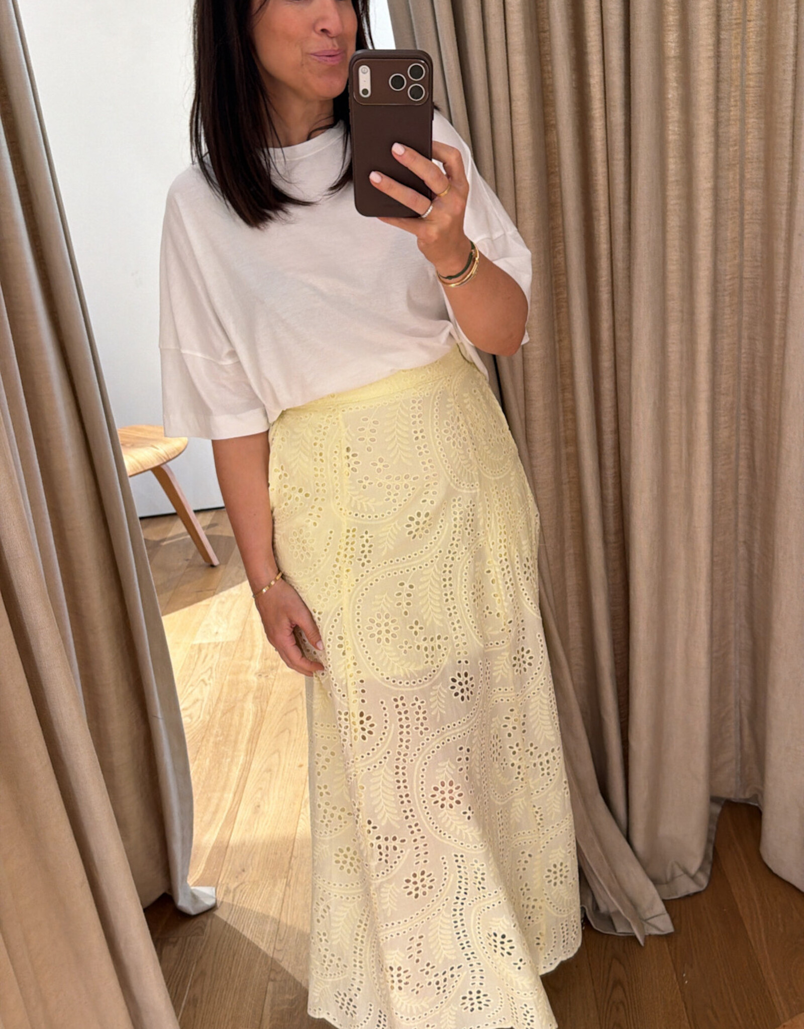 Cras Brizacras Skirt French Vanilla