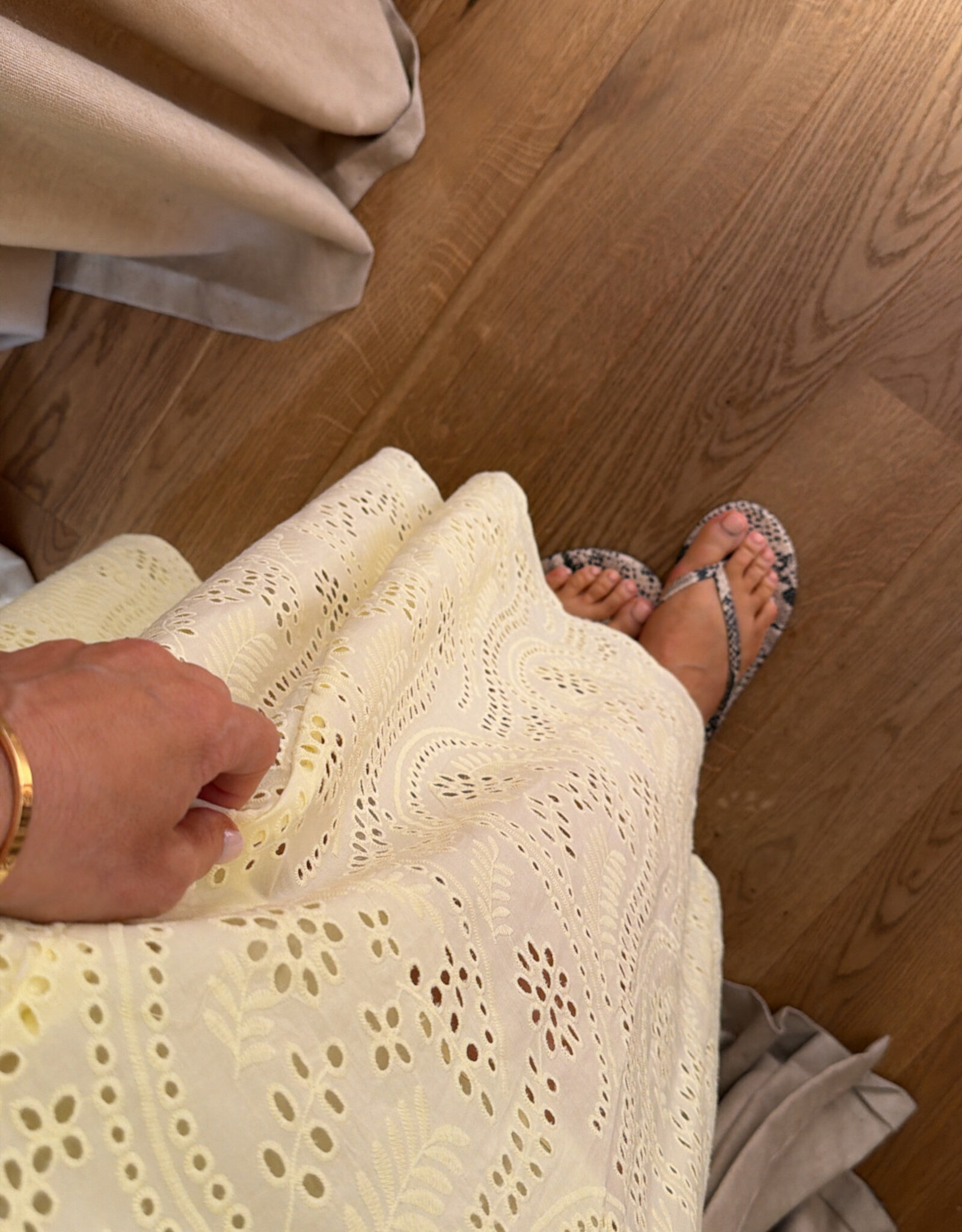 Cras Brizacras Skirt French Vanilla