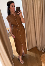 Re/Born Ruth Dress Camel