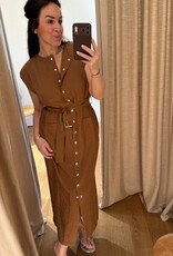 Re/Born Ruth Dress Camel
