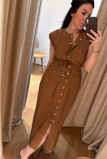 Re/Born Ruth Dress Camel