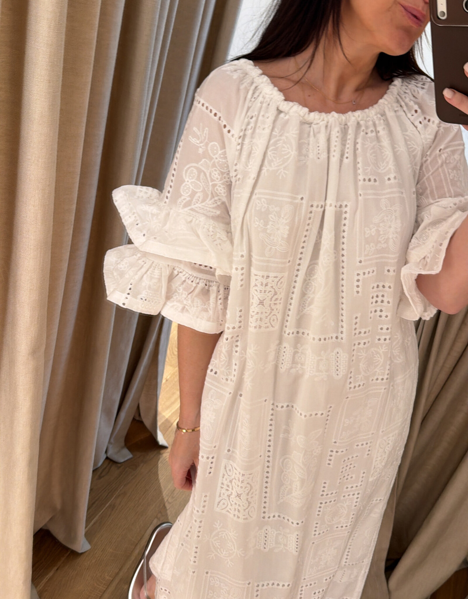 Cras Itacras Dress White