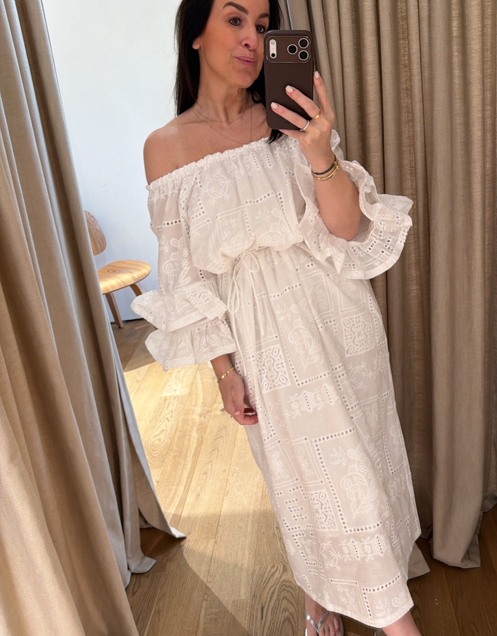 Cras Itacras Dress White