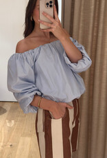 Âme Nanny Shorts Brown Striped