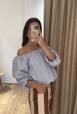 Âme Nanny Shorts Brown Striped