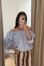 Âme Nanny Shorts Brown Striped