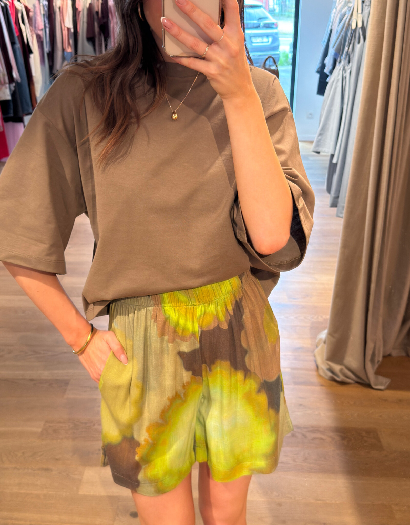 Re/Born Dea Sumer Garden Shorts