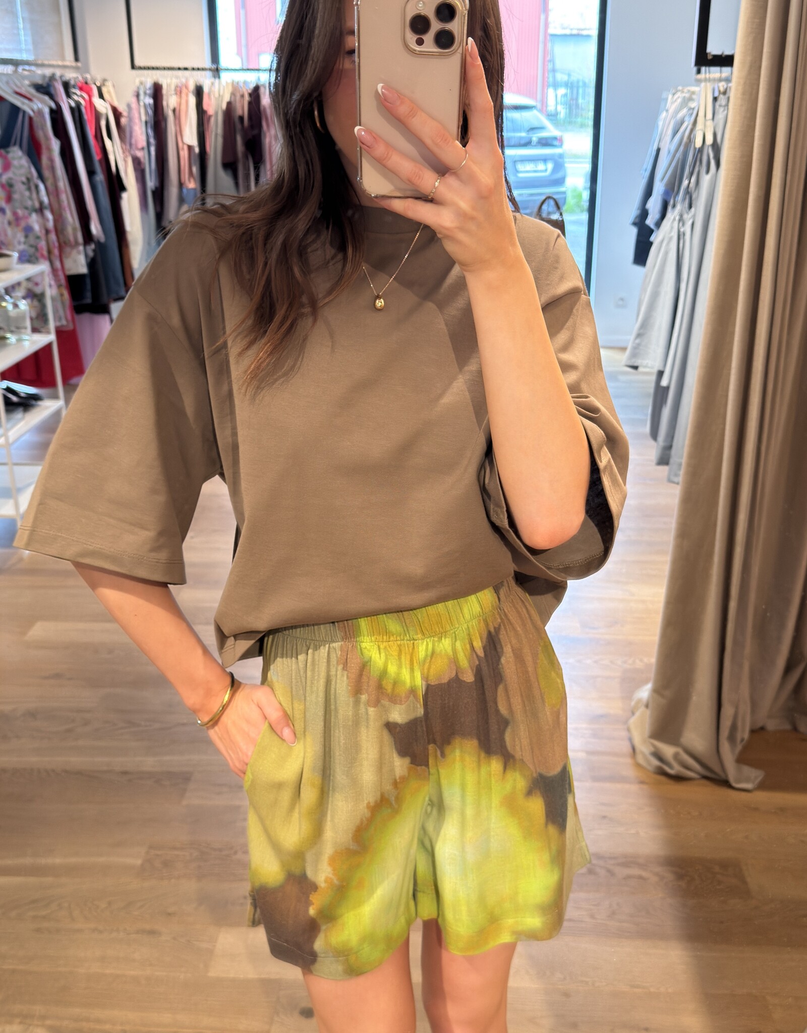 Re/Born Dea Sumer Garden Shorts