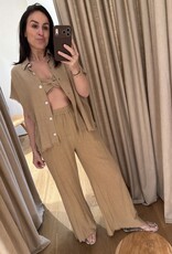 Maison Saint Julien Sparte Pants Sesame
