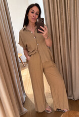 Maison Saint Julien Sparte Pants Sesame