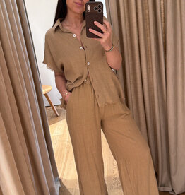 Maison Saint Julien Corinthe Shirt Sesame