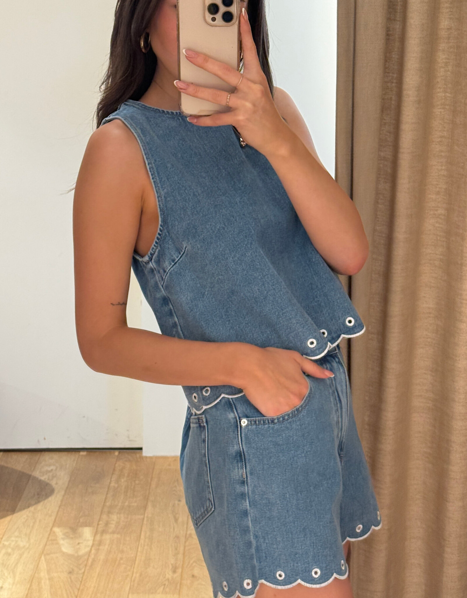 Edited Gustava Shorts Denim