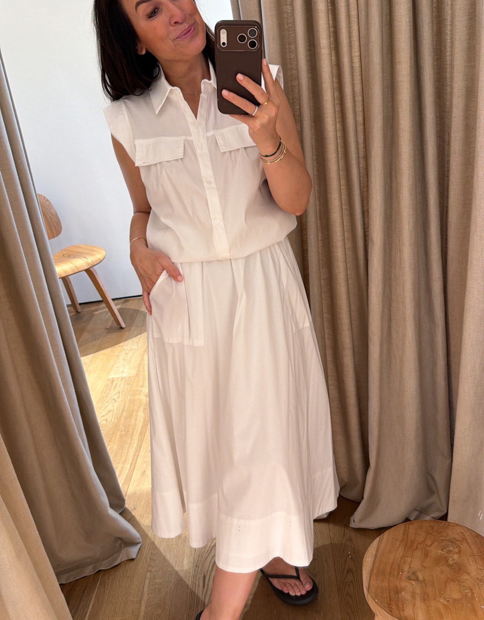 La Rouge Vilma Skirt White