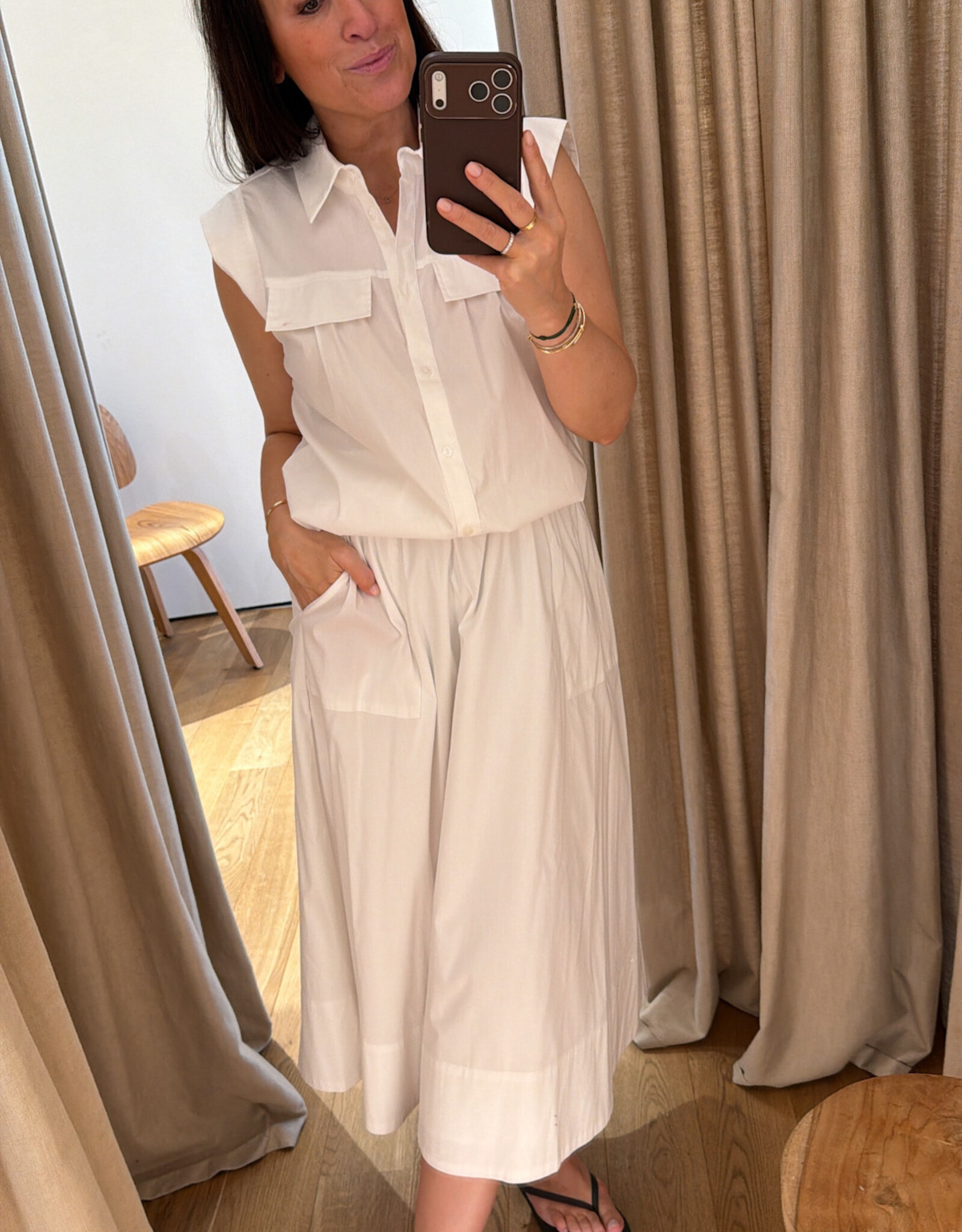 La Rouge Vilma Top White