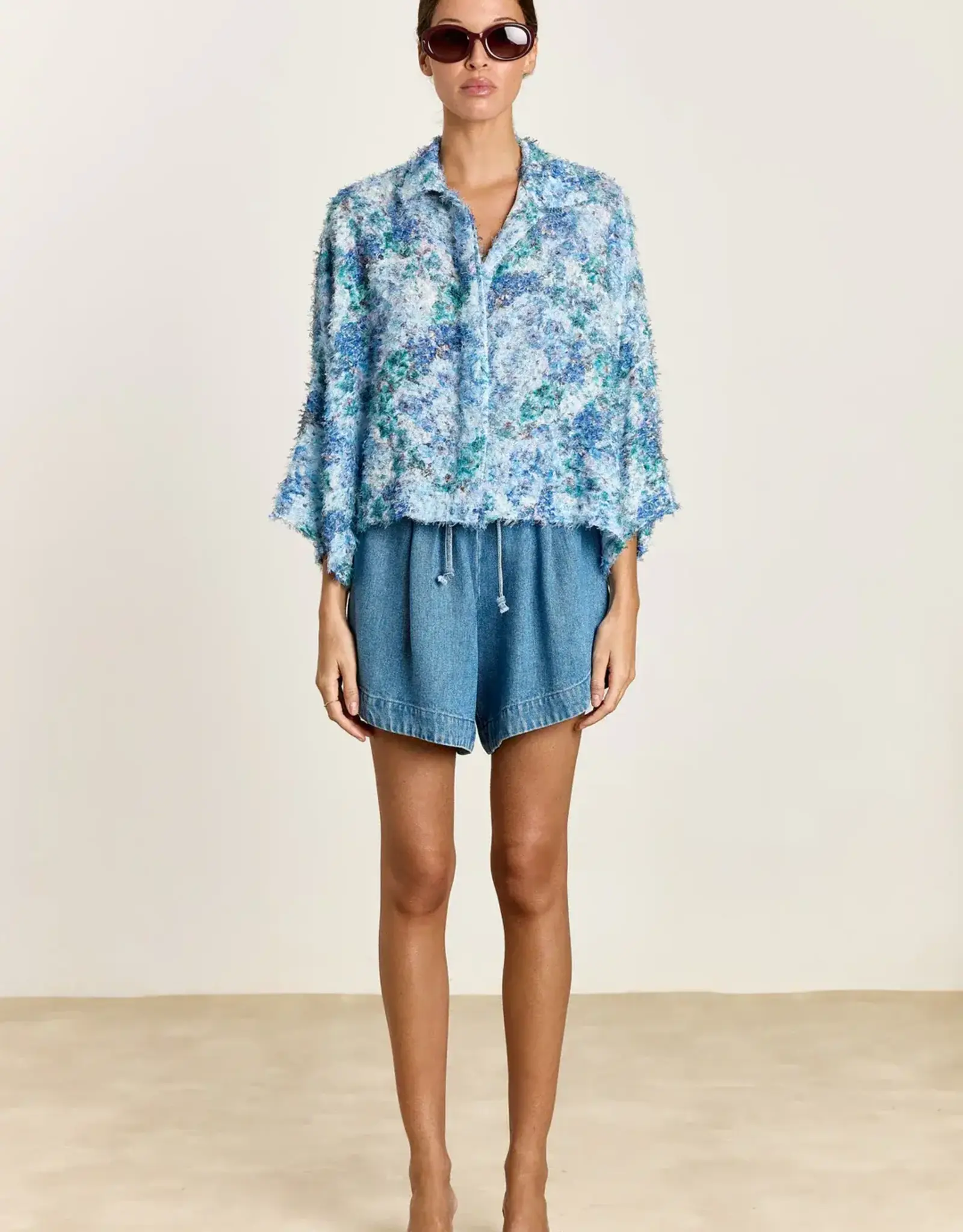 Studio Clique Yannick Aquarel Flower Multicolor Blouse