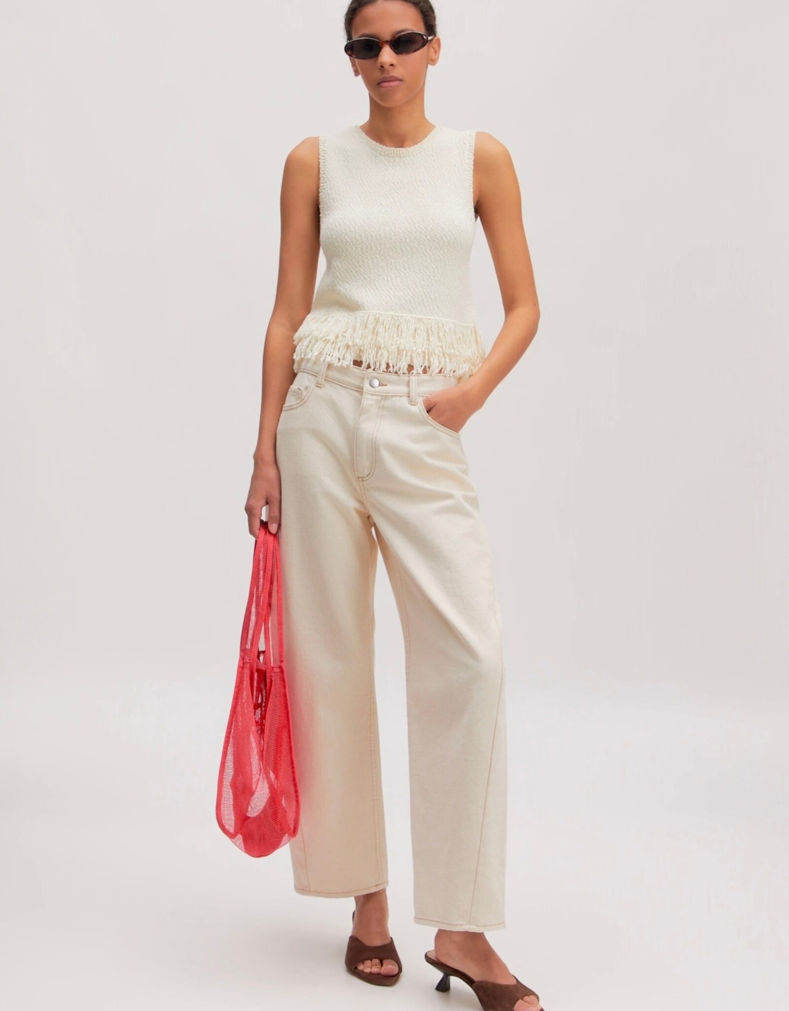 Edited Filala Top Antique White