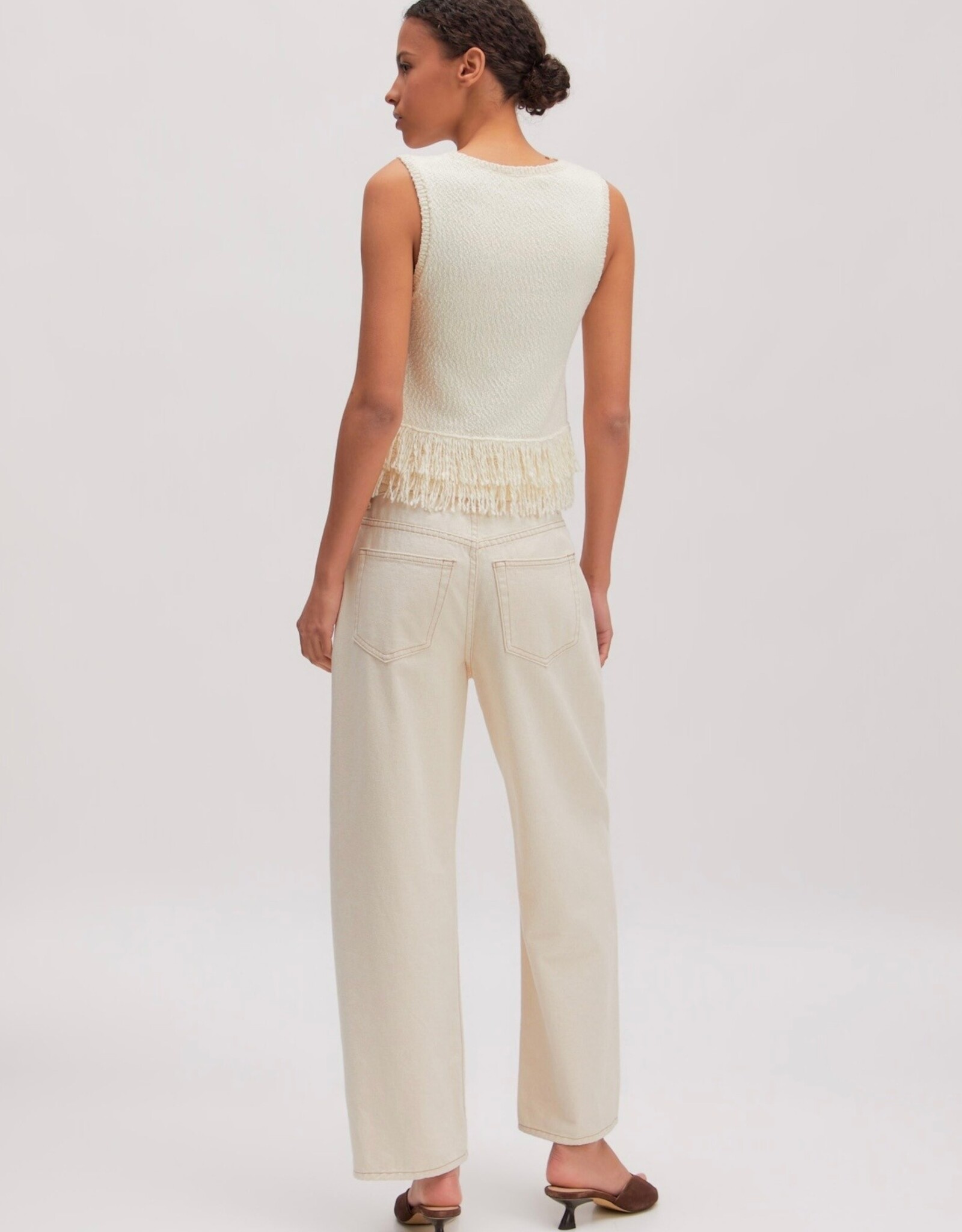 Edited Filala Top Antique White