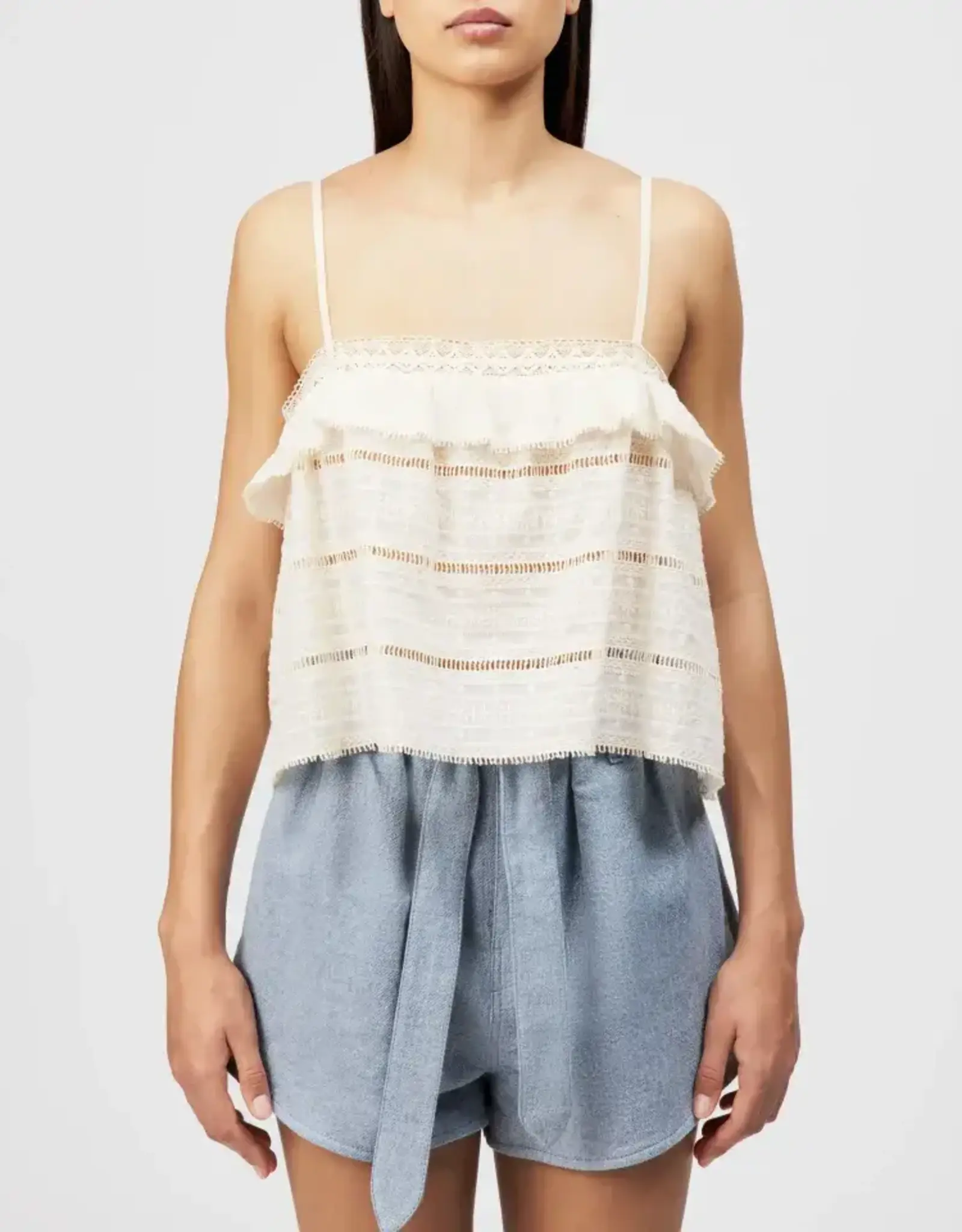 Drykorn Tisane Top Off White