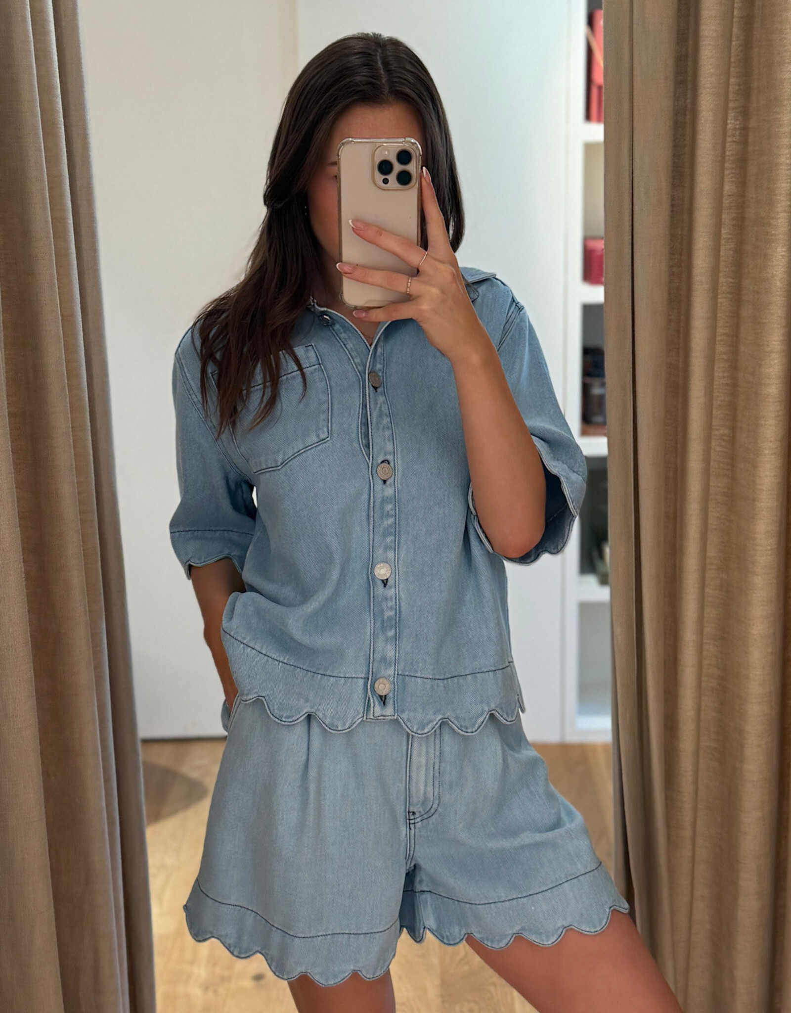 Stella Nova Soft Denim Shorts