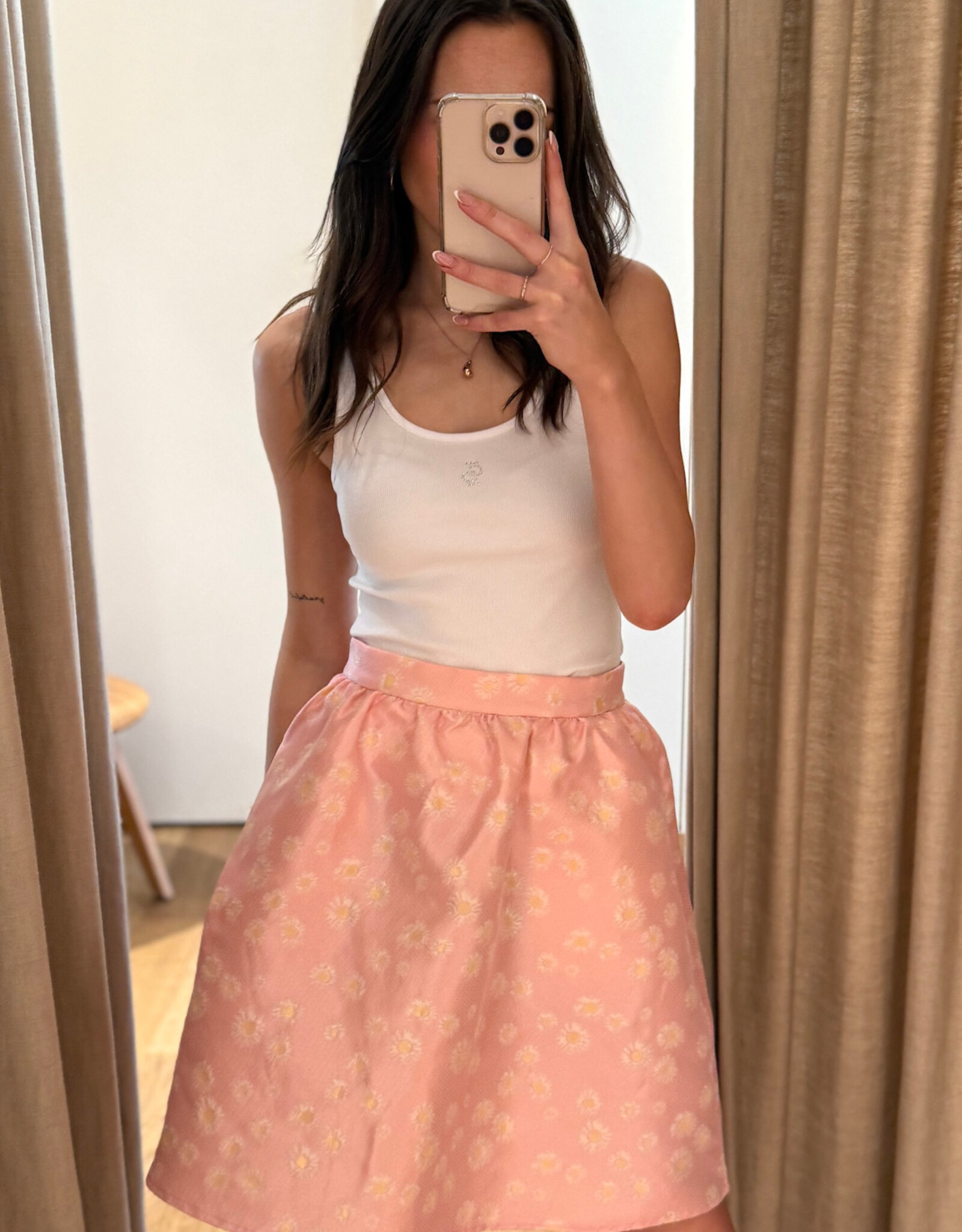 Cras Jamillacras Skirt Light Rose