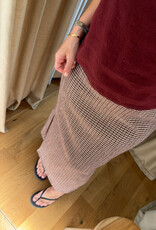 Liv The Label Cameron Top Burgundy Linnen