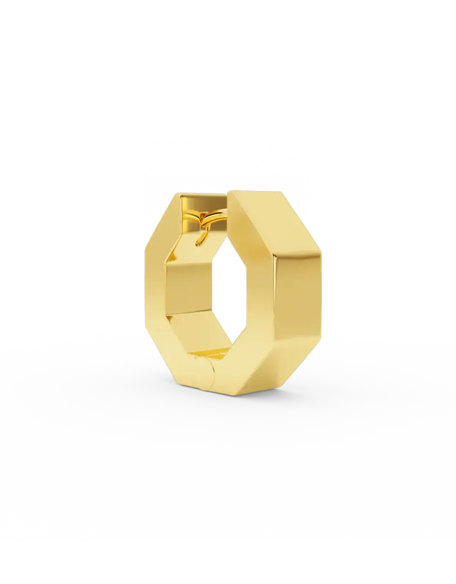 Billion Avenue Edge Small Earring Gold per stuk