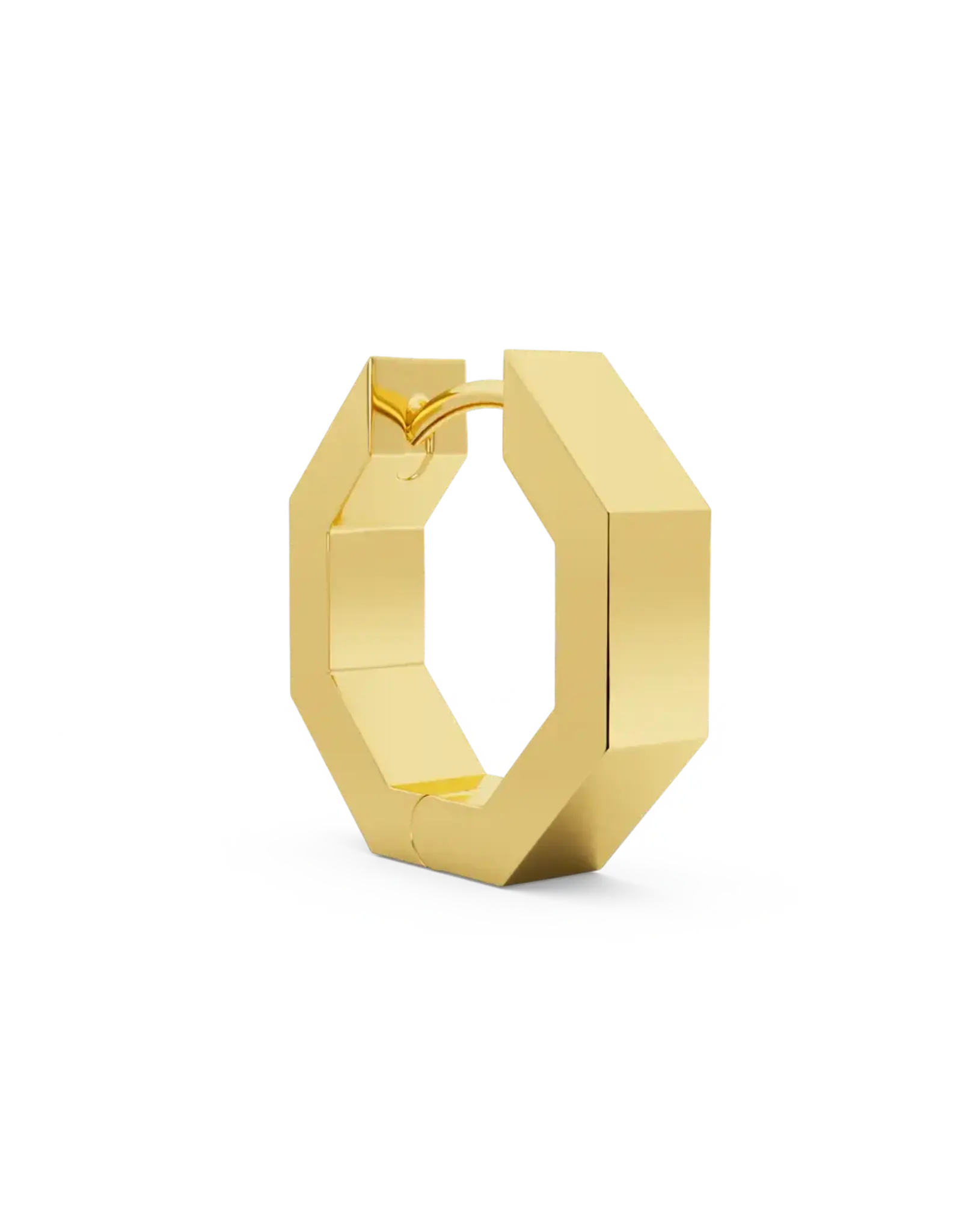 Billion Avenue Edge Large Earring Gold per stuk