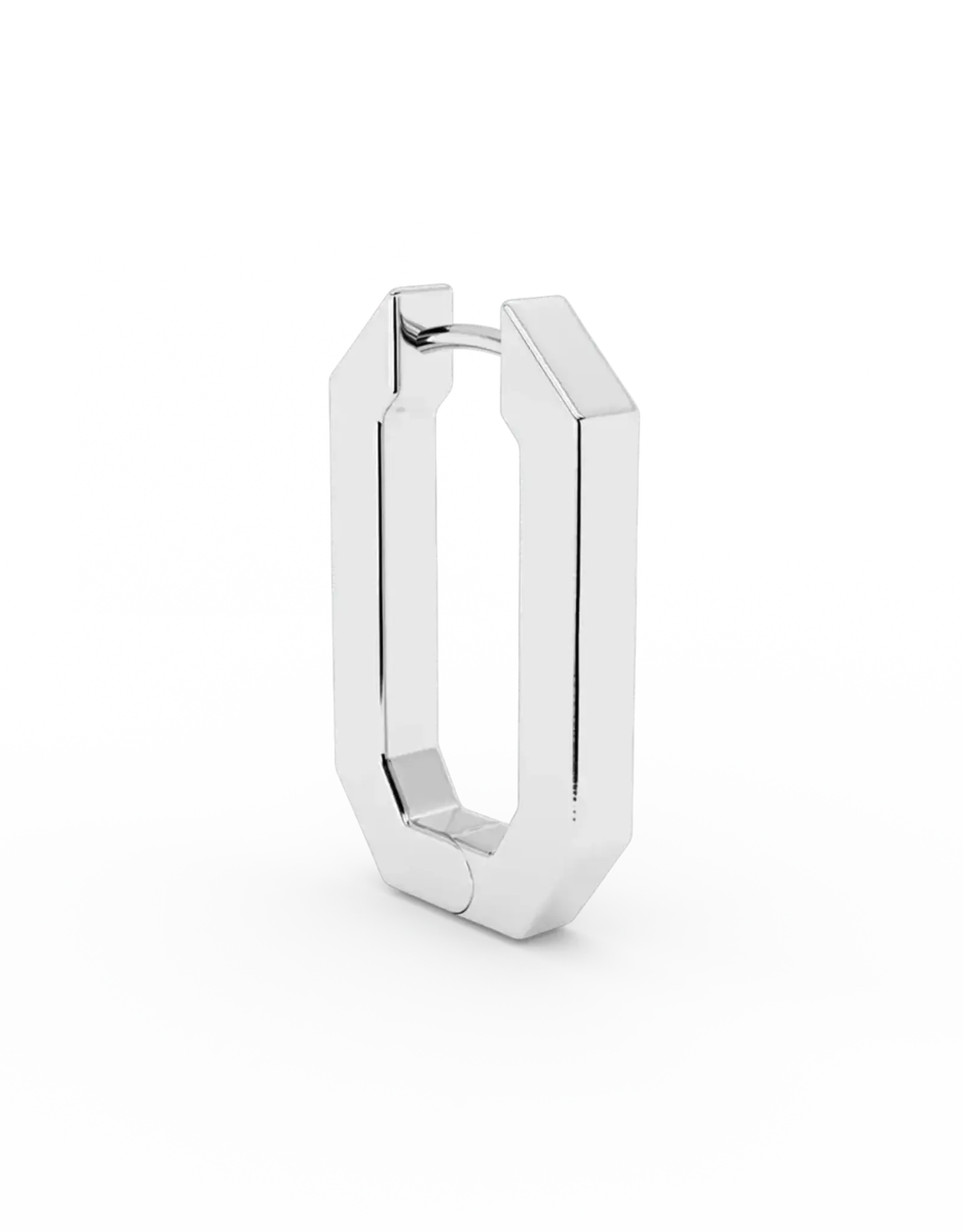 Billion Avenue Octa Short Earring Silver per stuk