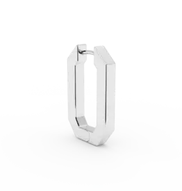 Billion Avenue Octa Short Earring Silver per stuk
