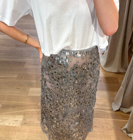 Baum und Pferdgarten Shania Skirt Grey Sequins