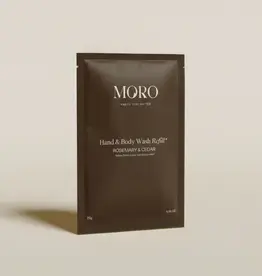 Moro Hand Wash Refill Rosemary & Cedar 2 stuks
