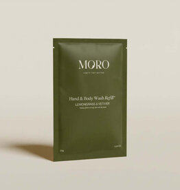 Moro Hand Wash Refill Lemongrass 2 stuks