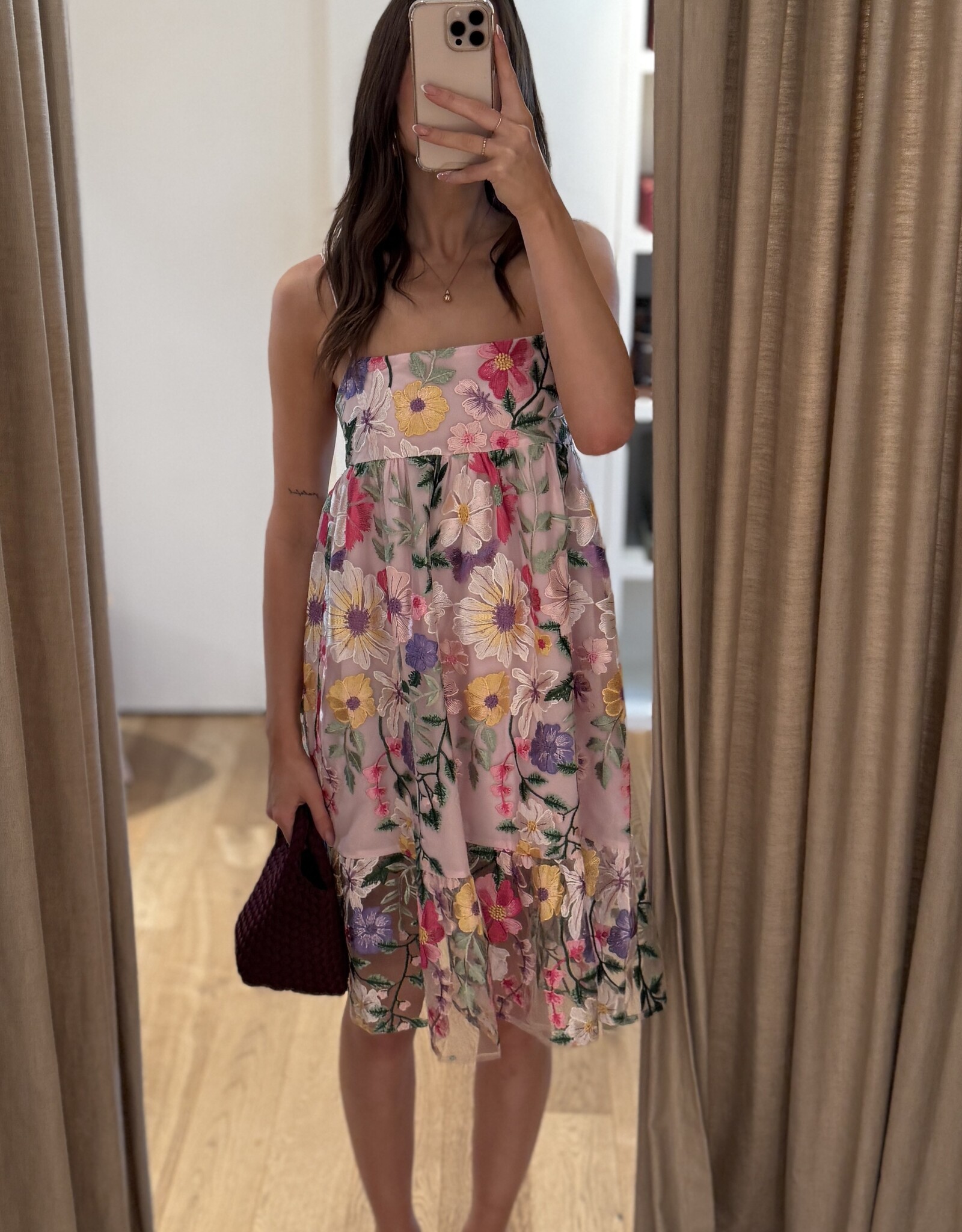 Cras Rebildacras Dress Multiflower