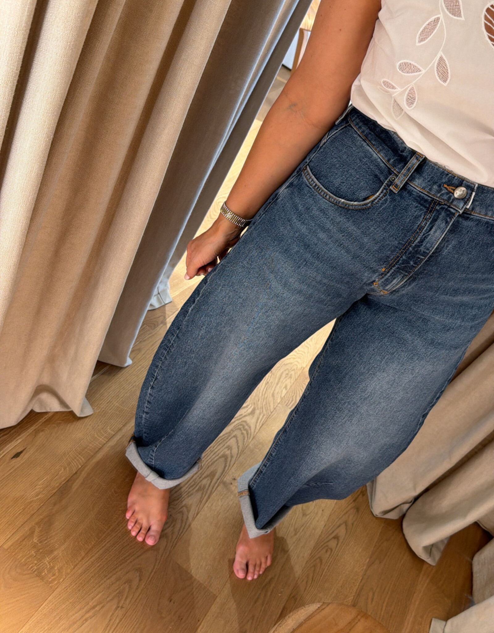PNTS The O Shape Mittelblau