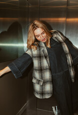 Monré Alba Blazer Zwart Wit