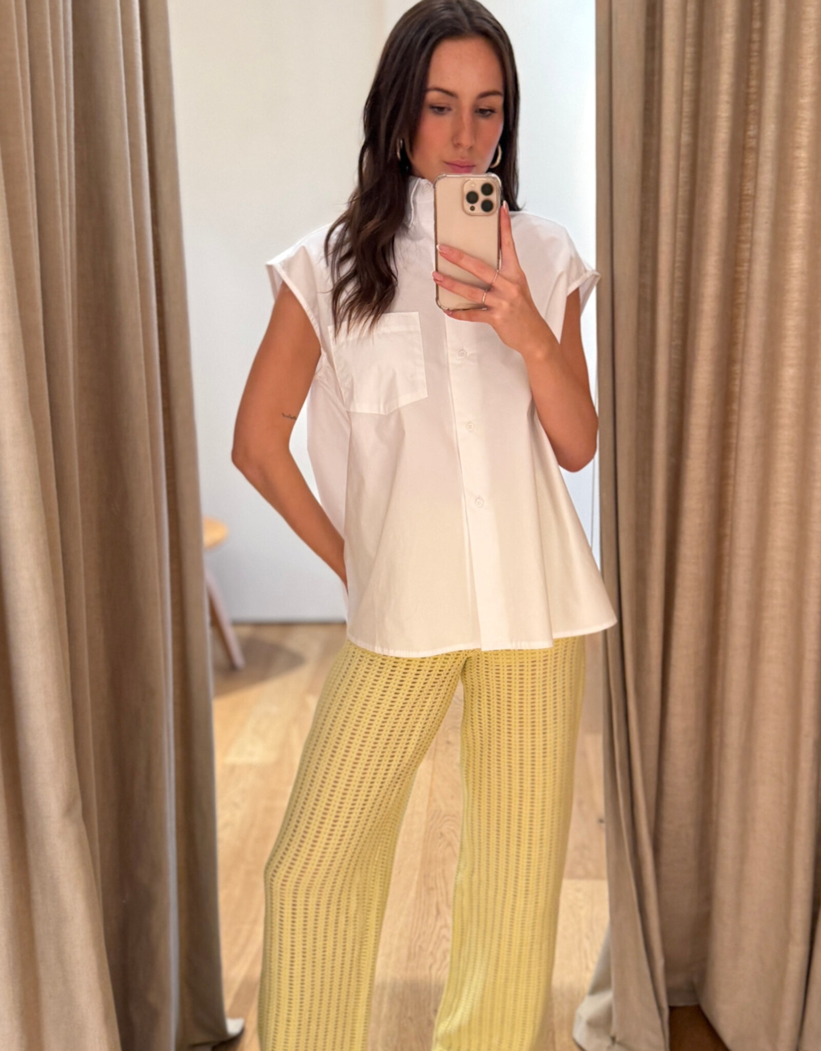Edited Finn Trousers Dusty Yellow